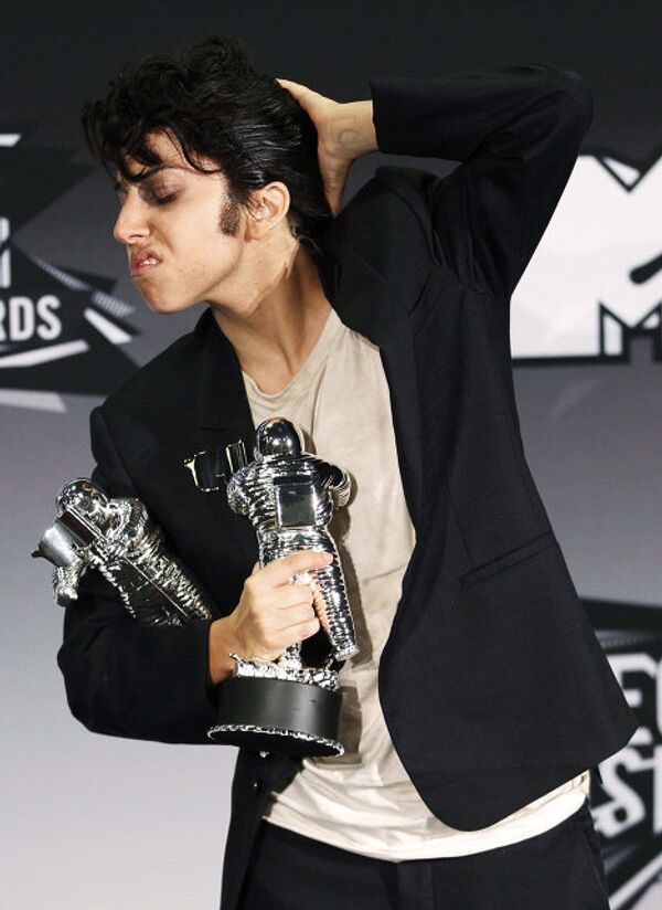 Певица Леди Гага на вручении наград MTV Video Music Awards