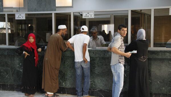 Банк в Ливии. Архивное фото