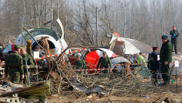 Эксгумировано тело одной из жертв катастрофы Ту-154 под Смоленском
