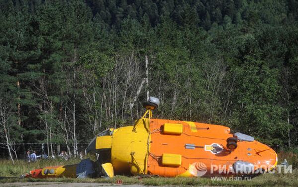 Крушение вертолета Ми-8 в Карачаево-Черкесии