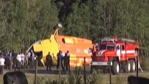 Падение вертолета Ми-8 в Карачаево-Черкесии. Видео очевидца