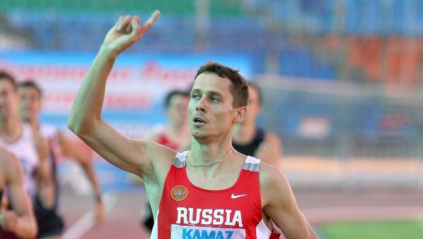 Юрий Борзаковский выиграл забег на 800 метров на Moscow Open