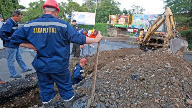 Авария в городе Ужгород