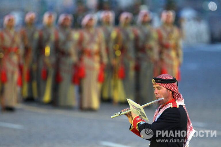 Генеральная репетиция фестиваля Спасская башня