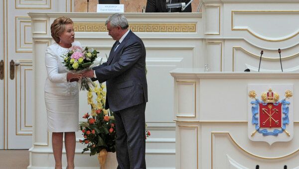 Церемония вступления Георгия Полтавченко в должность губернатора Санкт-Петербурга