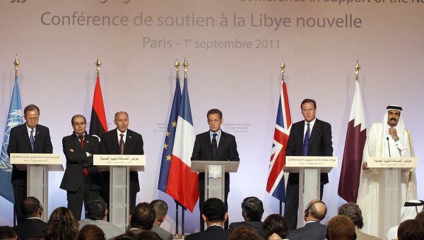 Международная конференция по Ливии в Париже 1 сентября 2011 г.