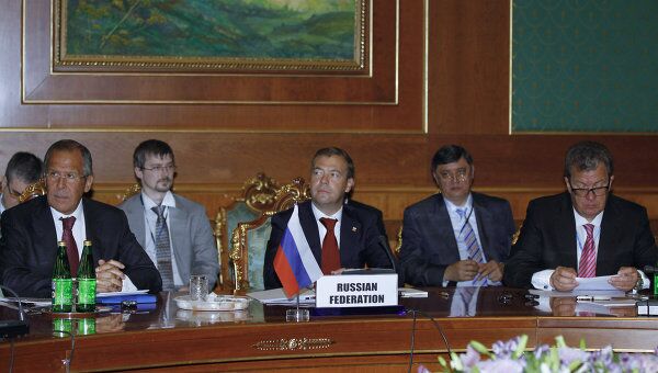 Четырехсторонняя встреча президентов России, Таджикистана, Пакистана, Афганистана в Душанбе