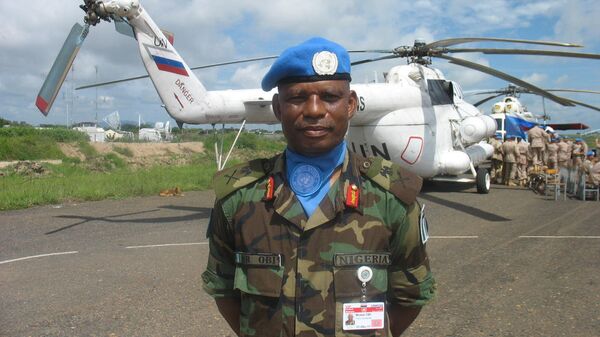 Командующий силами миссии ООН в Южном Судане Мозес Бизонг Оби