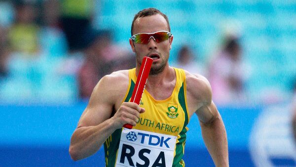 Южноафриканский спортсмен-ампутант Оскар Писториус. Архивное фото