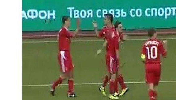 Игорь Семшов принес победу сборной России по футболу