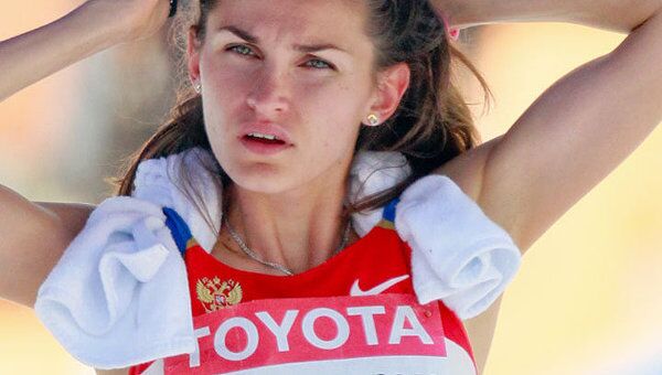 Российская прыгунья в высоту Анна Чичерова стала первой на ЧМ 