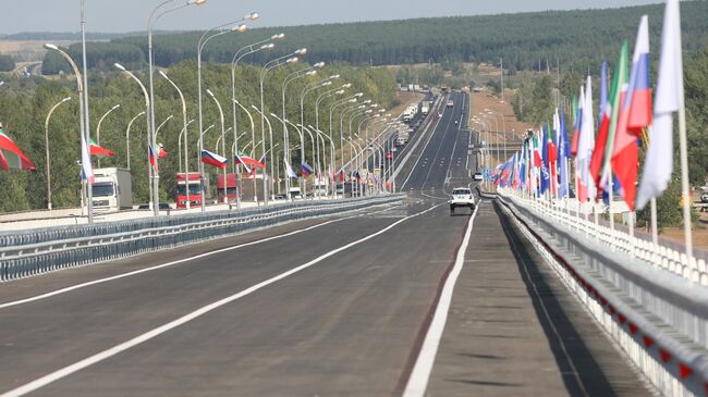 Открытие нового моста