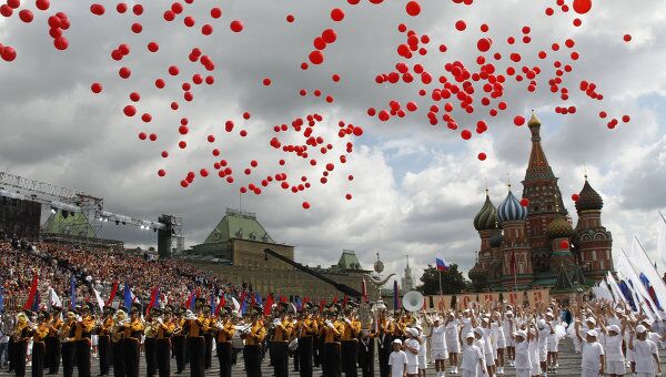 Мероприятия в День города на Красной площади