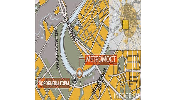 Станция московского метро Воробьевы горы закрыта до утра