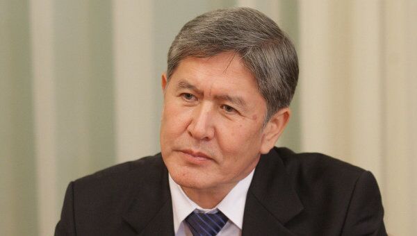 Премьер-министр Киргизии Алмазбек Атамбаев. Архив