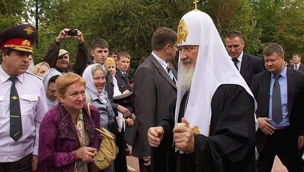 В Иркутск с двухдневным визитом прибыл Патриарх