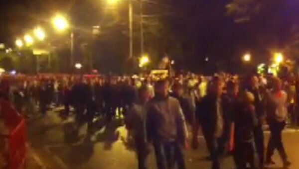 Жители Ярославля вышли на улицы почтить память погибших хоккеистов 