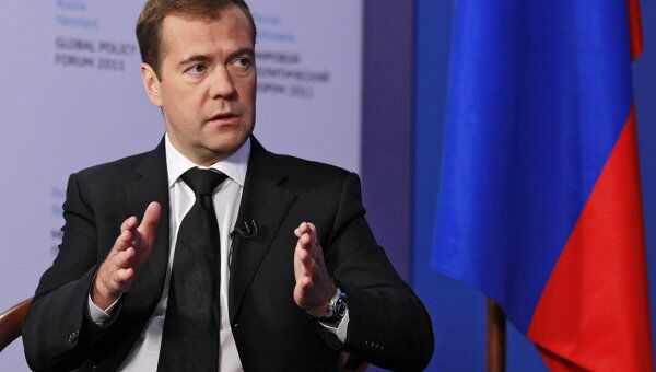 Медведев надеется избежать очередного газового кризиса с Украиной
