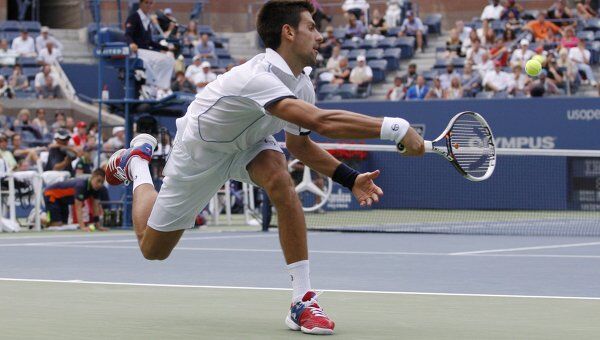 Серб Новак Джокович вышел в полуфинал теннисного турнира US Open