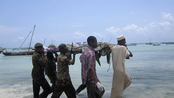 Крушении парома у берегов Танзании и Занзибара