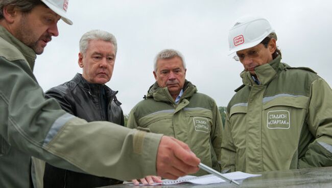 Леонид Федун, Вагит Алекперов, Сергей Собянин