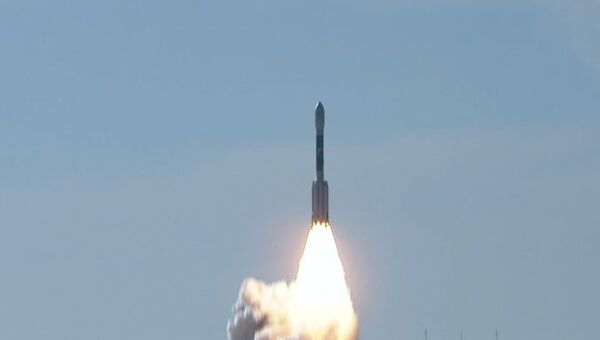 Старт ракеты Delta II с зондами GRAI