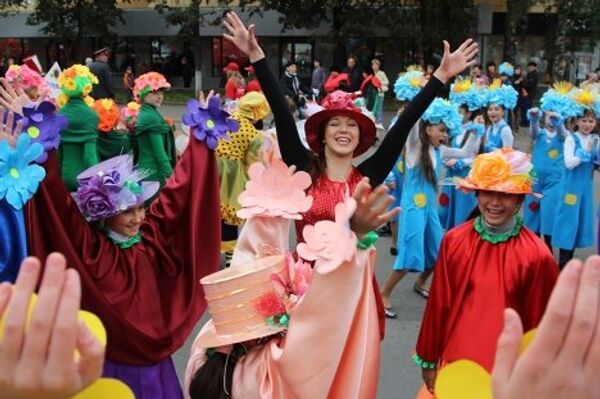 В  городе  Томске  состоялся   ежегодный  карнавал  , посвящ