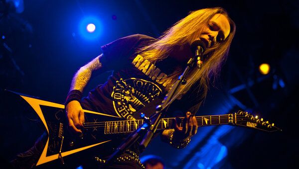 Экстремальная финская группа Children of Bodom выступила в Москве