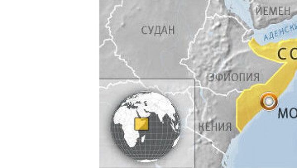 Сомали. Могадишо. Карта