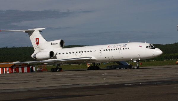 Самолет Ту-154М Авиакомпании Москва, прежде именовавшейся Атлант-Союз.