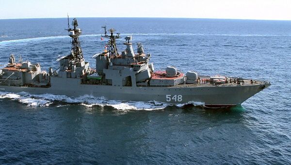 Россию представят большой противолодочный корабль Адмирал Пантелеев