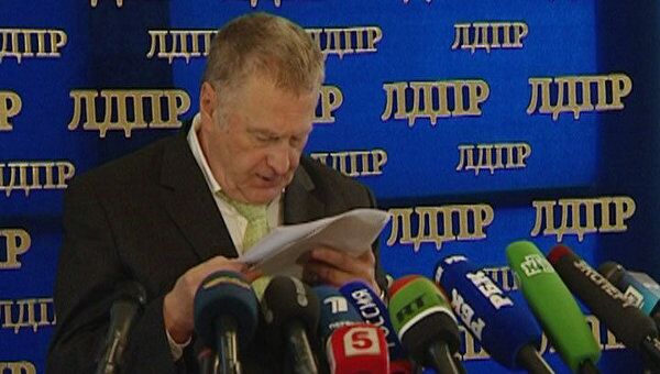 Жириновский не смог быстро посчитать кандидатов в Госдуму от ЛДПР