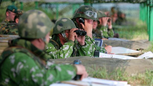 Тактические учения 74-й отдельной гвардейской мотострелковой бригады СибВО
