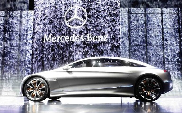 Концепт Mercedes-Benz F125 на автосалоне во Франкфурте