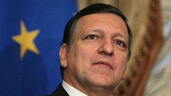 Глава Еврокомиссии Жозе Мануэлом Баррозу