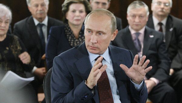 Встреча В.Путина с победителями праймериз партии Единая Россия