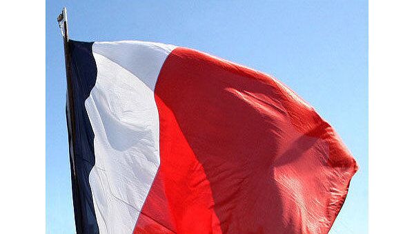 флаг Франции. Архивное фото