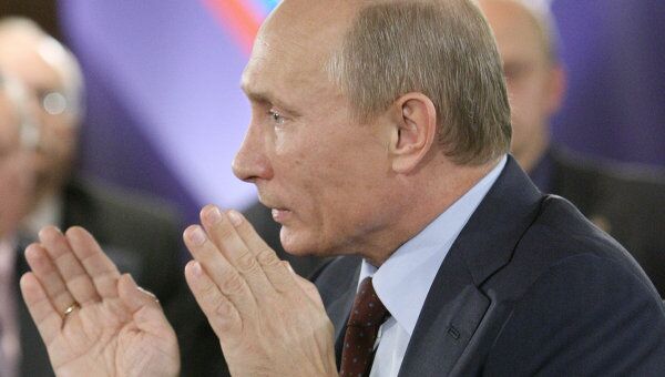 Встреча В.Путина с победителями праймериз партии Единая Россия