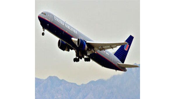 Боинг - 767 авиакомпании United Airlines. Архив