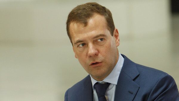 Президент РФ Д.Медведев посетил МШУ Сколково