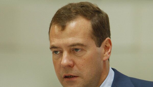 Президент РФ Д.Медведев посетил МШУ Сколково