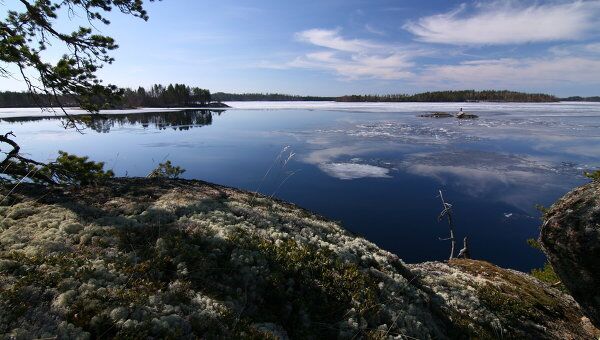 Озеро в Финляндии. Архивное фото
