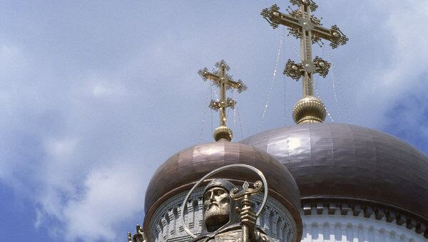 Памятник Святителю Митрофану, первому епископу Воронежскому
