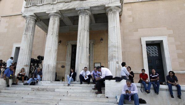 Ситуация в Афинах в связи реформами правительства 