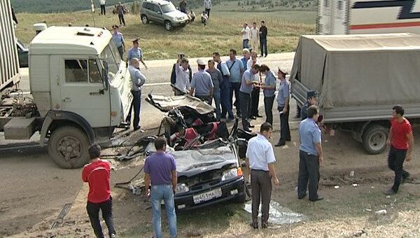 Шесть человек погибли в ДТП в Дагестане