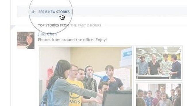 Facebook добавила в ленту новостей метки Top Story