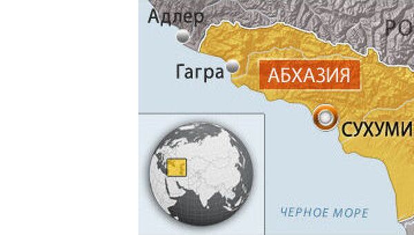 Карта Абахзии