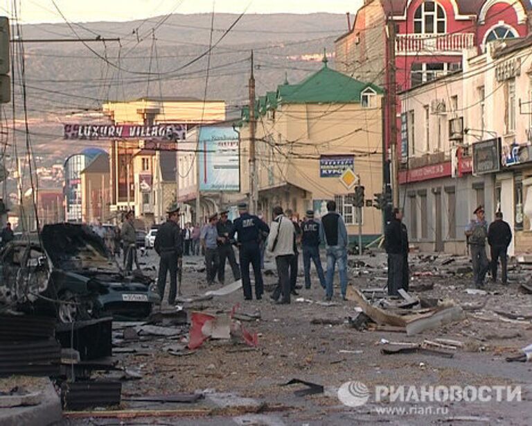 Взрывы в Махачкале