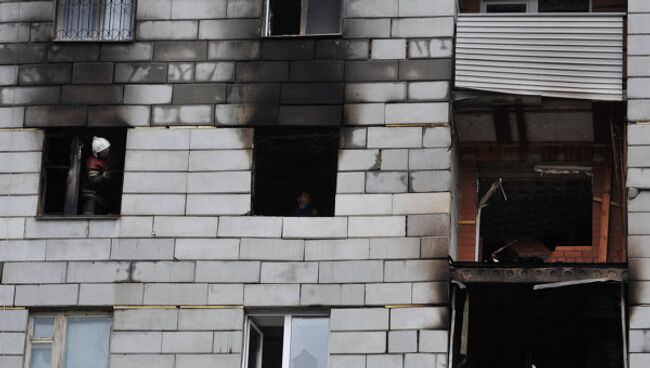 Взрыв газа в многоэтажном жилом доме в Екатеринбурге
