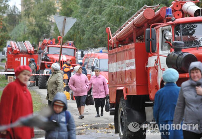 Взрыв газа в многоэтажном жилом доме в Екатеринбурге